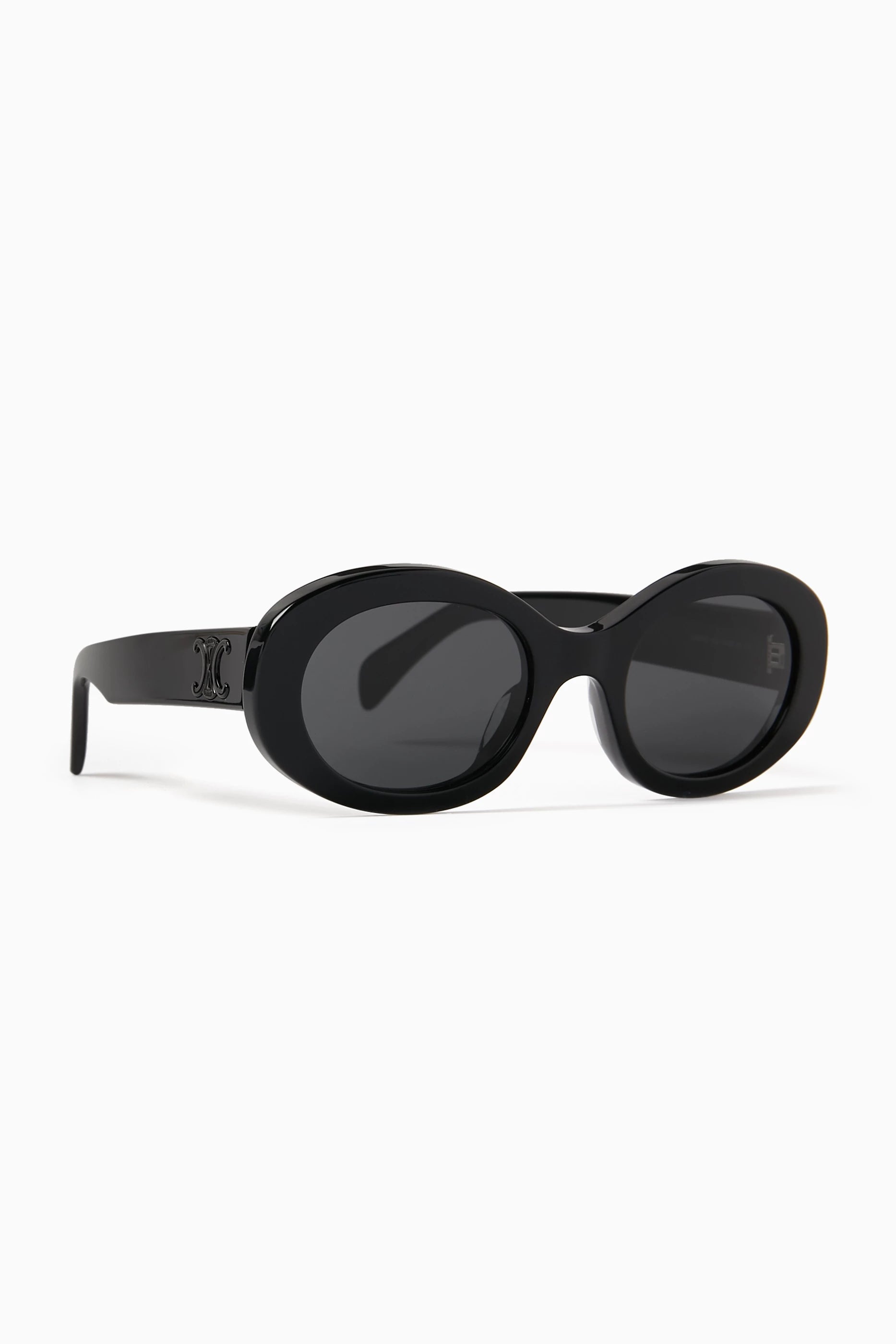 Oval Black Sunglasses – Premium Fashion Style