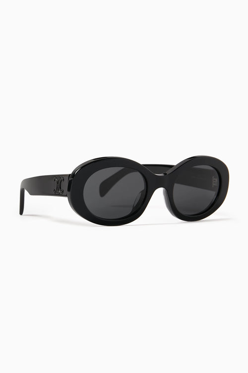 Oval Black Sunglasses – Premium Fashion Style